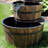 Wood Weather Resistant Floor Fountain