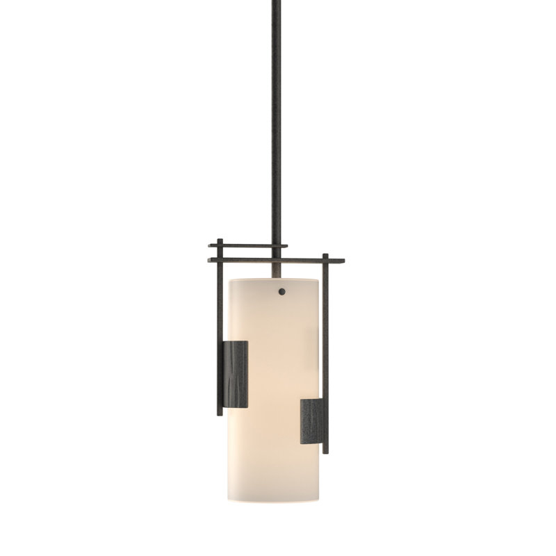 Fullered Impressions Mini Pendant, Natural Iron