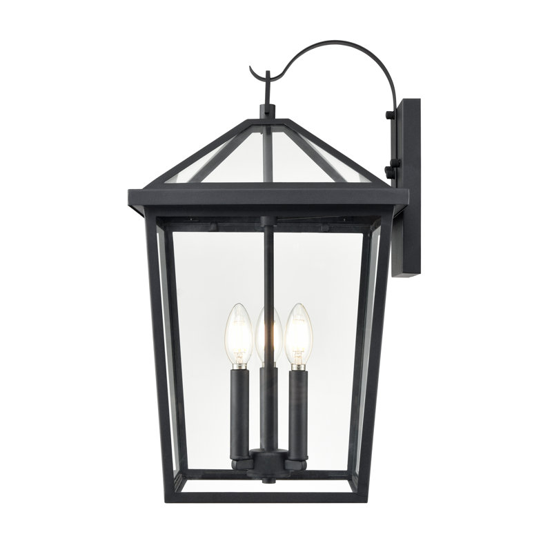Applique murale d'extérieur haute 20,75 po 3 lumières Bekham
