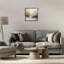"Abstract Meadow Gold Accent", art mural encadré or sur toile par Elizabeth Medley-1252246170-1252246245