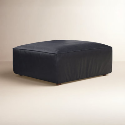 Foley Genuine Leather Ottoman