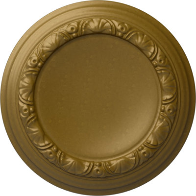 Médaillon de plafond H 12,5 po x l 12,5 po x P 1,5 po Carlsbad