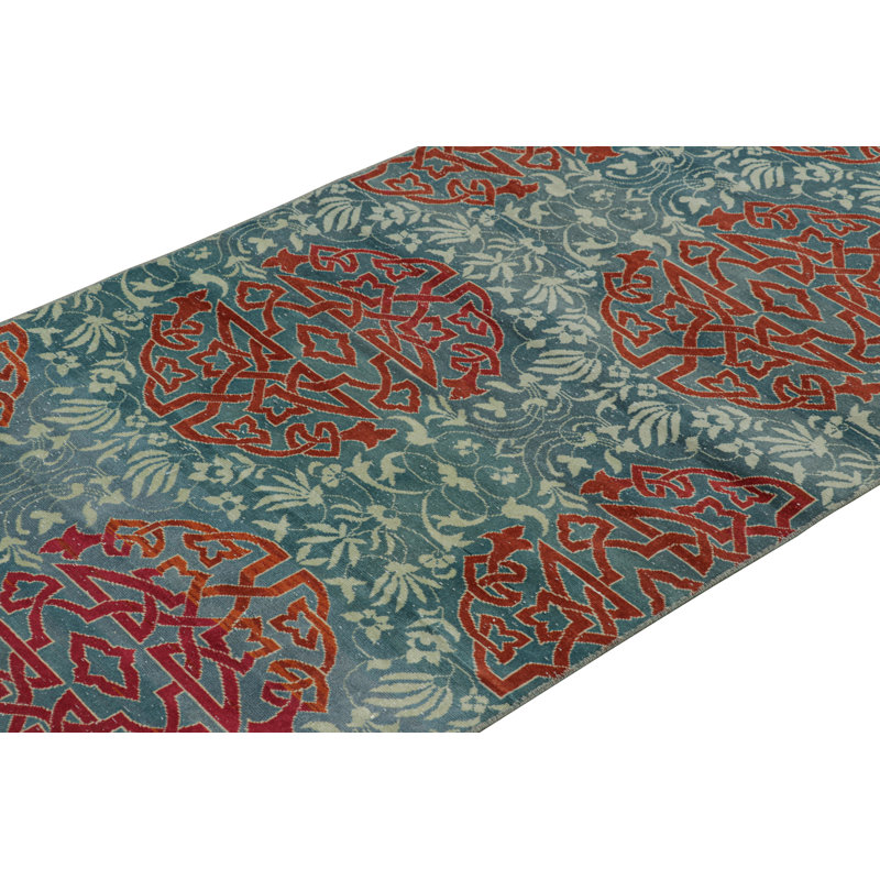 One-of-a-Kind 3'3”x7'3” Hand Knotted Area Rug