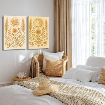 2 Piece Wrapped Canvas Print