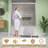 56" - 60" W X 58" H Double Sliding Semi-Frameless Tub Door With 1/4" Clear Tempered Glass-107141077