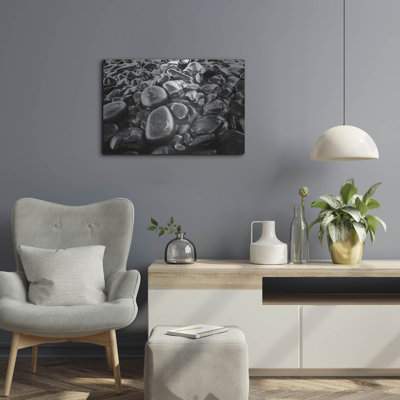 'River Stones' by Rick Berk Metal Wall