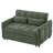 52.10" Loveseat Pull-Out Sofa Bed With Adjustable Backrest, USB Ports, Tufted Design And Two Lumbar Pillows-439925168