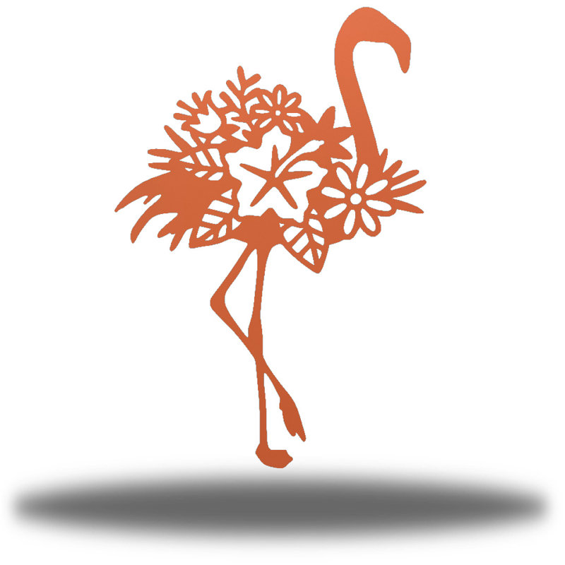 Décoration murale Kempas, Corail, H 30 po x l 20 po x P 0,01 po