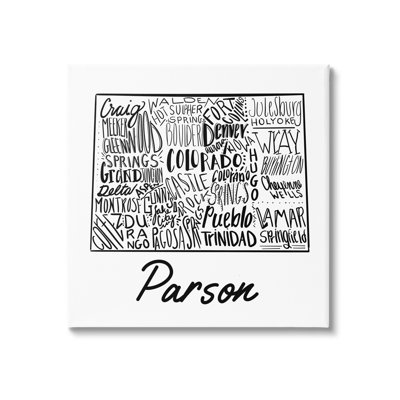 "Colorado State Typographie cmw-044", art mural personnalisé
