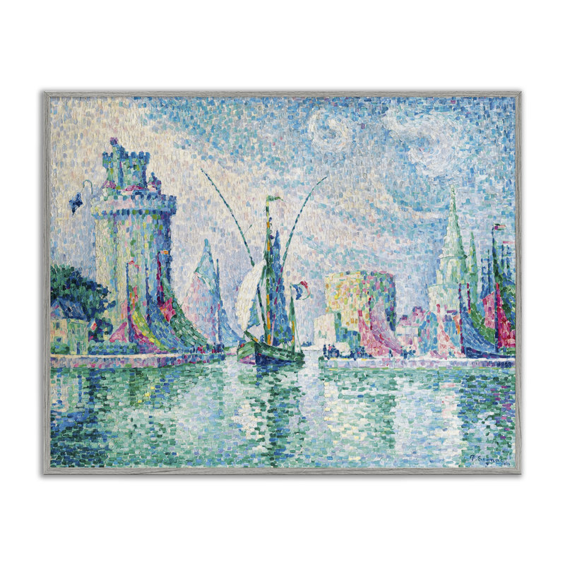 La Rochelle, signic classique, giclée par one1000paintings, Estampe numérique Farmhouse, H 16 po x l 20 po