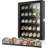 Lockable Display Case For Challenge Coins And Medals With Removable Shelves, Wall Mountable Shadow Box With UV Protection Glass And Velvet Lining