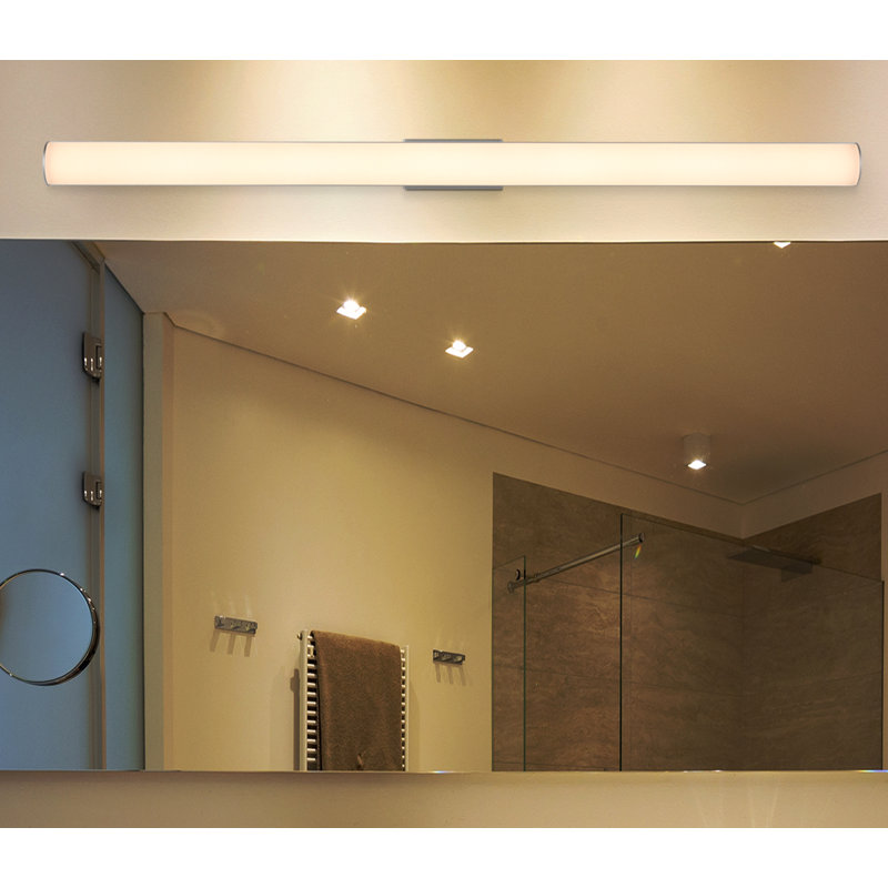 Procyon 1-Light Dimmable LED 36" Bath Bar Silver, Silver