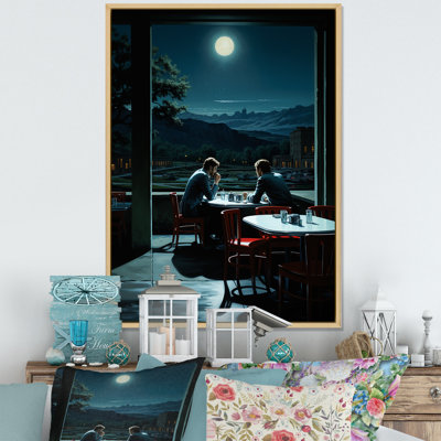 Chef-d'œuvre Nighthawks par Edward I - Art mural de salon