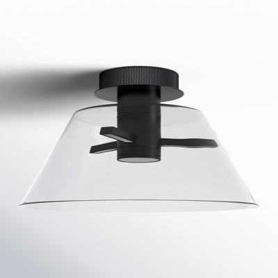 Hales 17" Single Light Semi Flush Mount