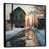 Black Floater Framed