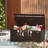 150 Gallons Water Resistant Deck Box-Black-106691667