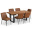 Ensemble repas 7 pièces Melody / Fieldcrest-109426757-109426759