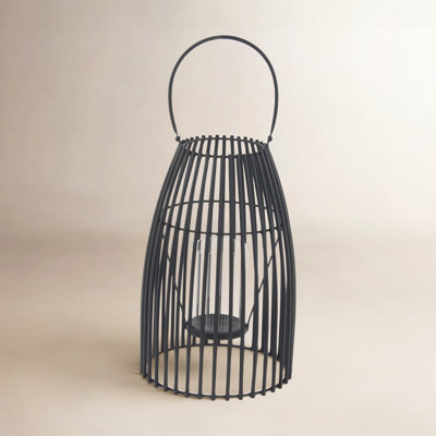 Enya Metal Lantern Candle Holder