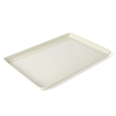 Martha Stewart 15 x 10 Inch Nonstick Carbon Steel Cookie Sheet in Linen
