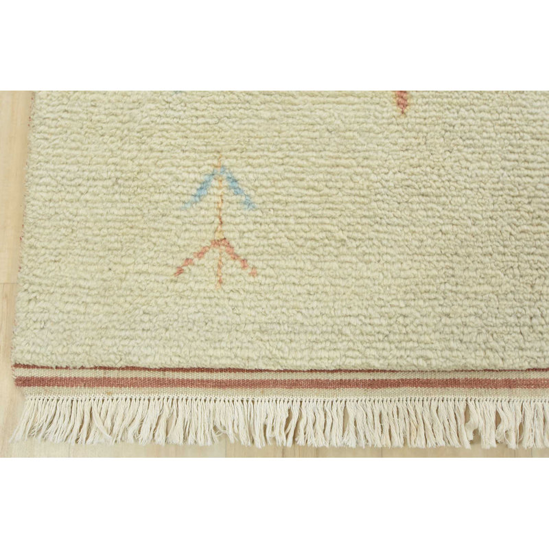 Hand Knotted Wool Moroccan Indoor Rug