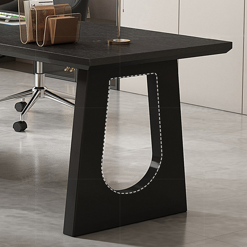 Beringer Computer Desk, 29.53" H x 78.74" W x 27.56" D