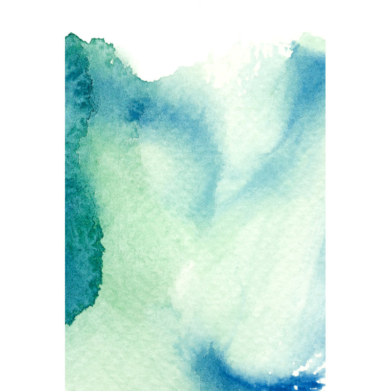 Abstrait aquarelle. par Nk08Gerd - peinture sur toile tendue, H 12 po x l 8 po