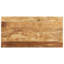 Derion Mango Rectangular Wood Top Dining Table with Iron Base-61751105