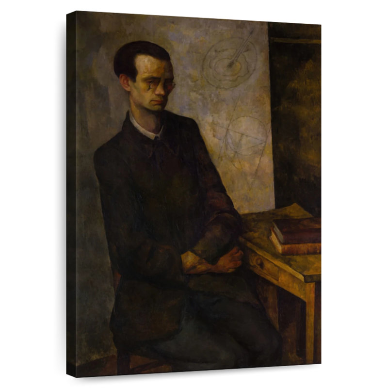 Le Mathématicien, 51" H x 34" W