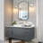 Dimmable Armed Sconces Wall Sconces with Glass Shade