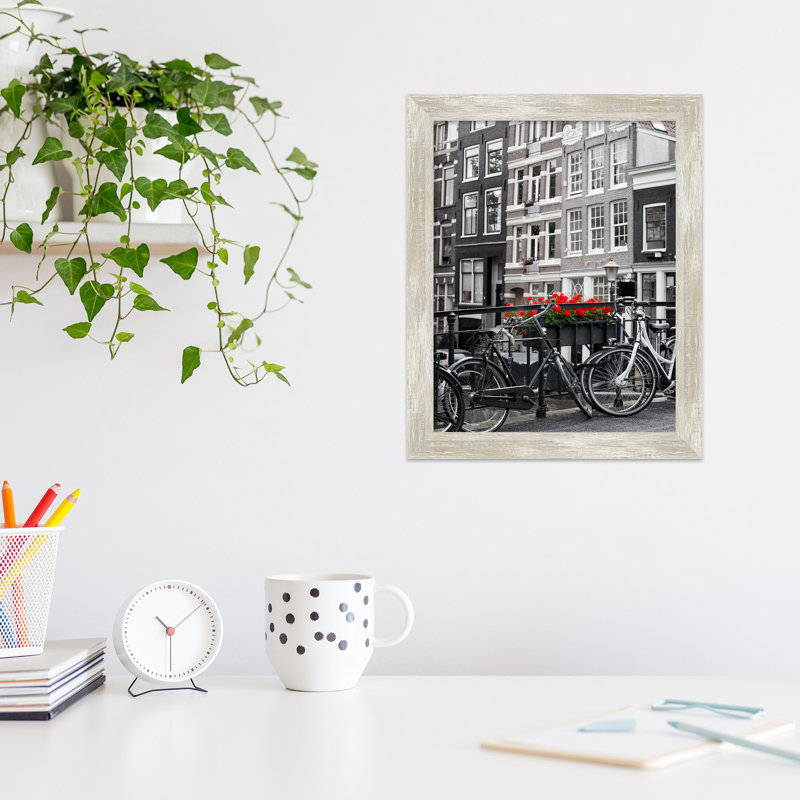 Cadre photo simple en bois Garytt, 11 po x 14 po