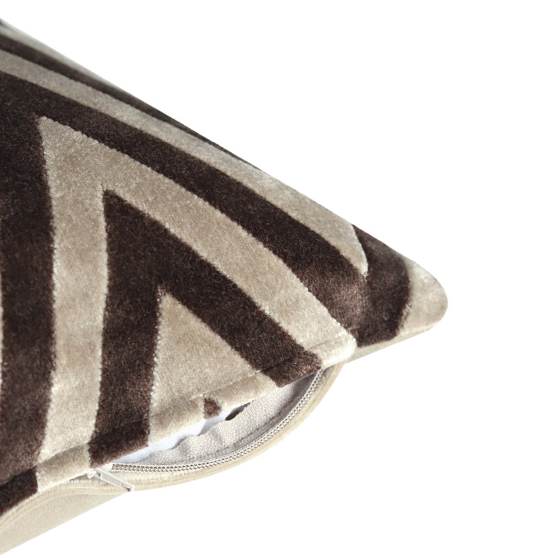 Housse de coussin Bonito, Chocolat