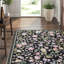 Hand-Knotted High-Quality Black Area Rug