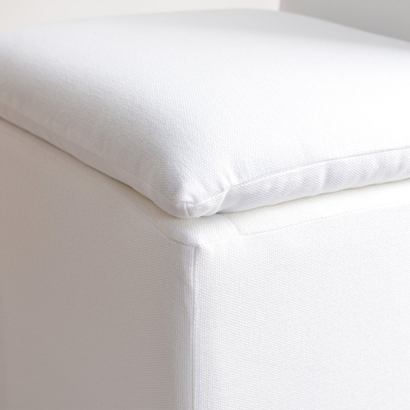 Chaise de salle à manger rembourrée en polyester de 20 po de largeur et sans assemblage