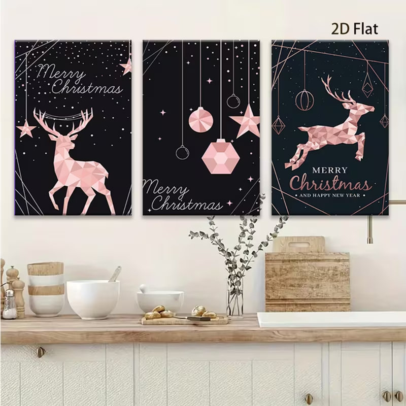 3 Piece Wrapped Canvas Print