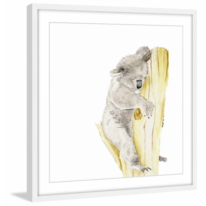 «Baby Koala I», reproduction encadrée, H 18 po x l 18 po x P 1,5 po