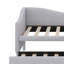 Lit de jour simple tapissier en L rembourré en forme de L avec lit gigogne-1939180932