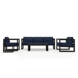 Avion 5 Piece Sofa Seating Group with Sunbrella Cushions