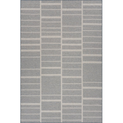  Delyra Indoor/Outdoor Striped Area Rug
