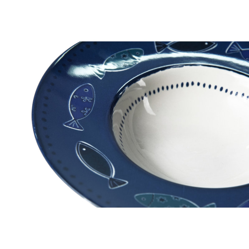 Excelsa Ocean Ceramic Pasta Dish