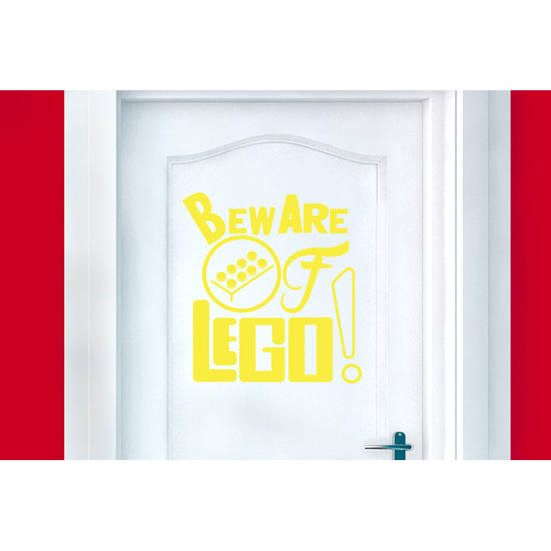 Wall Decal, Bright Yellow