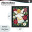 Ange avec cadre flottant Peace and Botanicals, design par Diane Kater-917538625-917538638