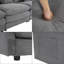 Canapé modulaire en velours côtelé de 112,6 po avec repose-pieds mobile, sièges profonds et poches de rangement latérales - canapé moderne en forme de L pour le salon-723336426