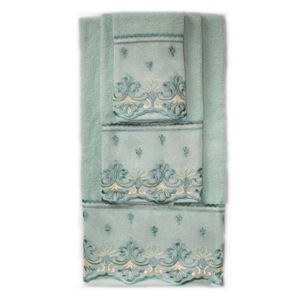 Sherry Kline Becall 3-Piece Decorative Towel Set - SK005027