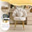 Lemley Shell-Shaped Vanity Chair-1085956865