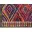 Tapis marocain bleu / rouge / orange Raul-30723072