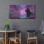  «Black Cat Cosmic Meadow» par Ann Klee, art mural en métal, 48 po x 24 po-1387347000