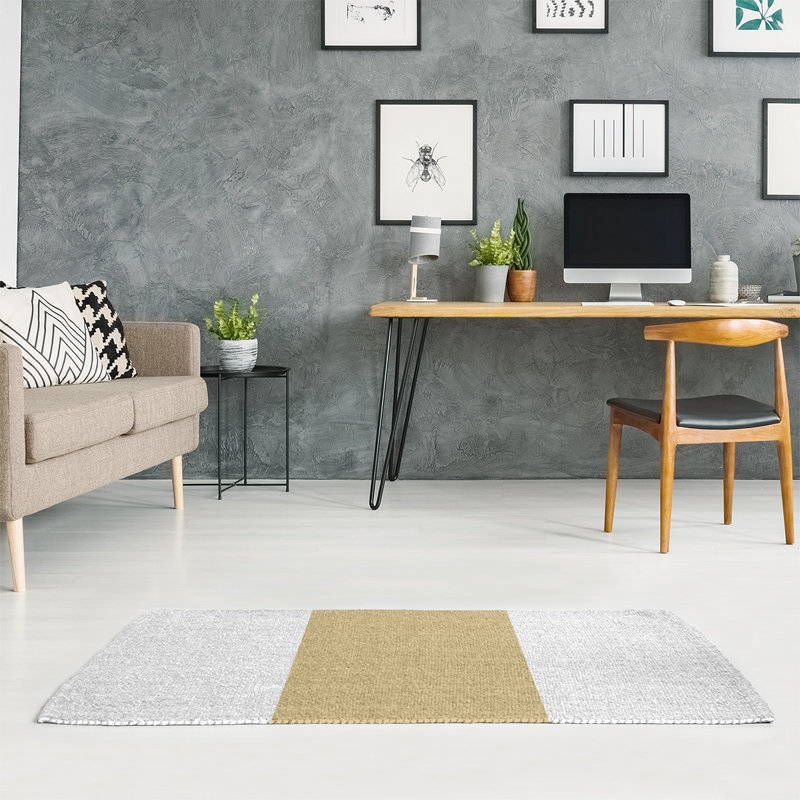 Chenille Indoor Rug, Rectangle 4' x 6'