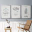 «Don't laissez», ensemble de 3 reproductions d'art textuel-1863945499-1863945479