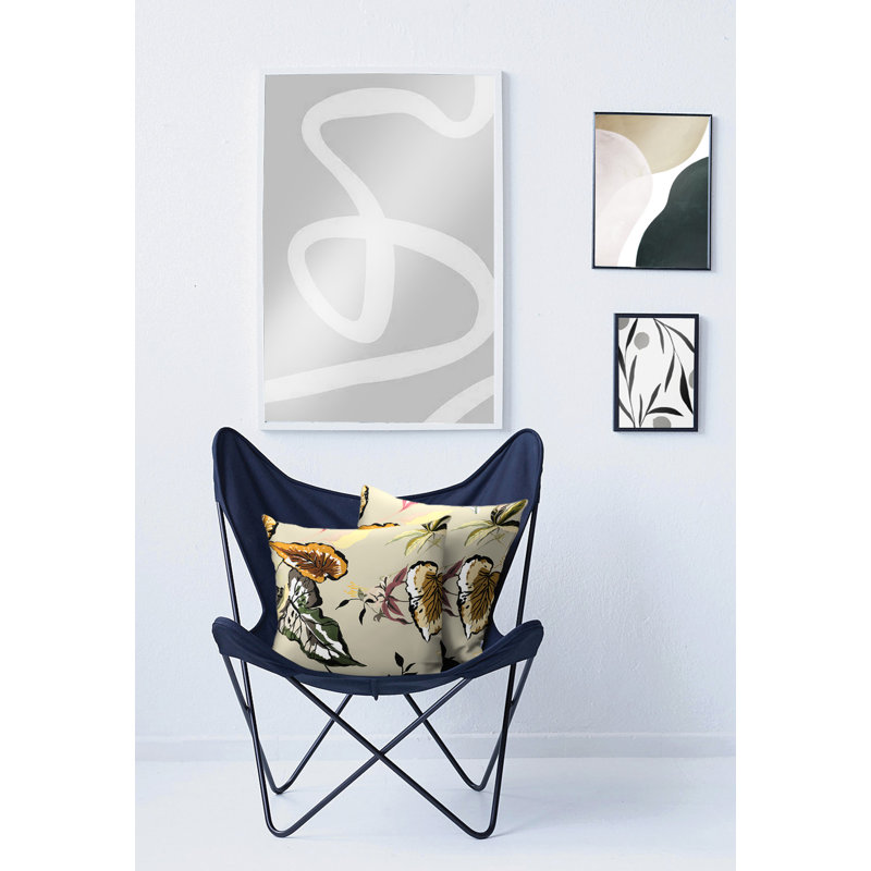 Colourful Living Natur/beige Square Throw, 49cm H x 49cm W, Cushion Cover Only - No Insert