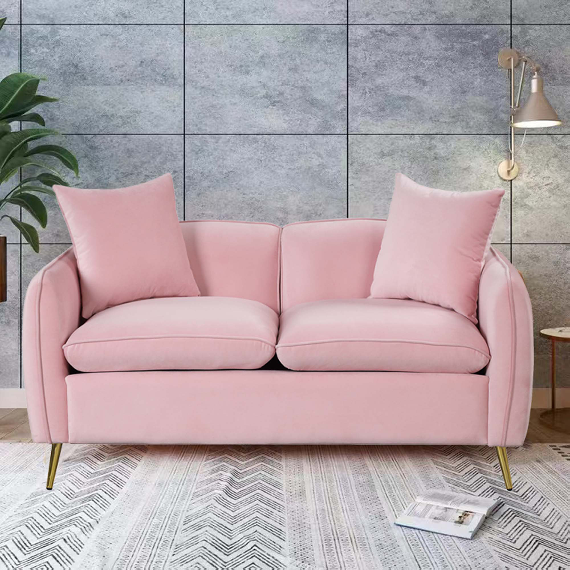 Mercer41 Jayron 57'' Velvet Sofa Wayfair